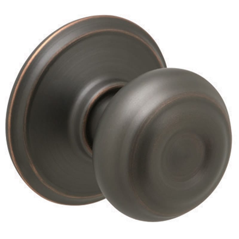 Schlage F170VGEO716 Georgian Aged Bronze Dummy Knob