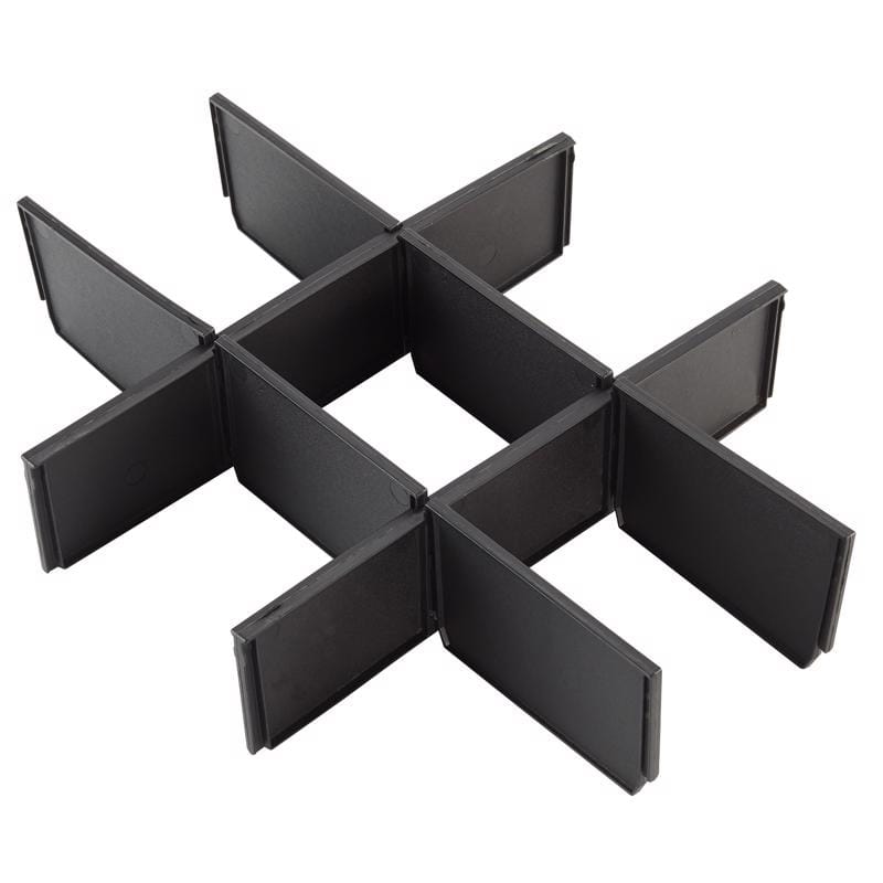 Milwaukee 48-22-8473 Packout Drawer Dividers Plastic 9 compartments Black