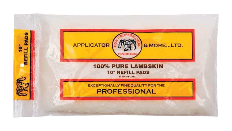 Linzer 11002 1 in. W X 10 in. L White Lambskin Applicators