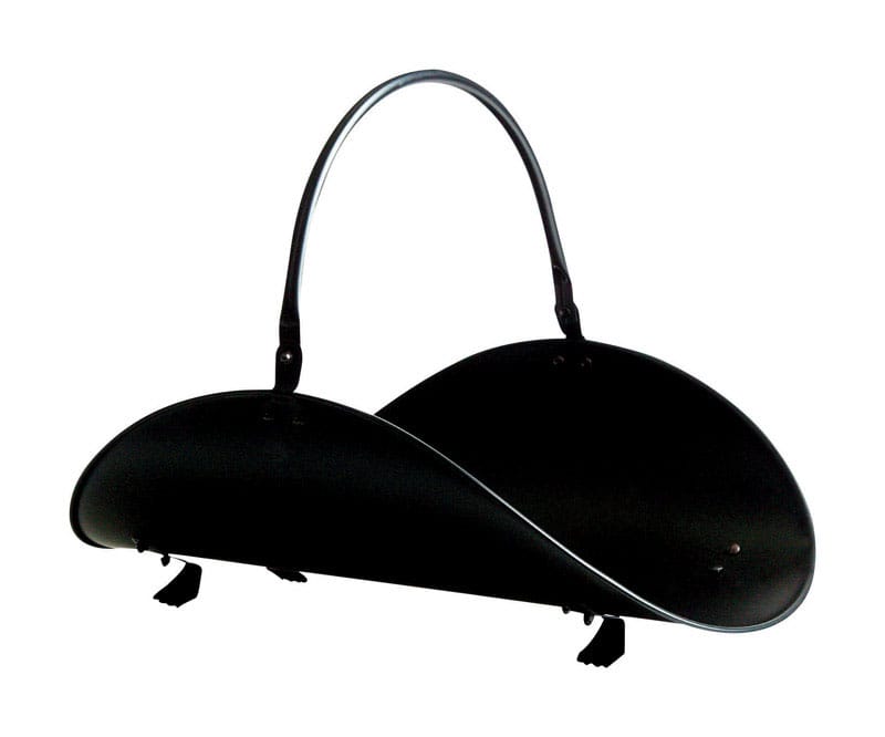 Panacea 15218 Black Matte Steel Log Rack