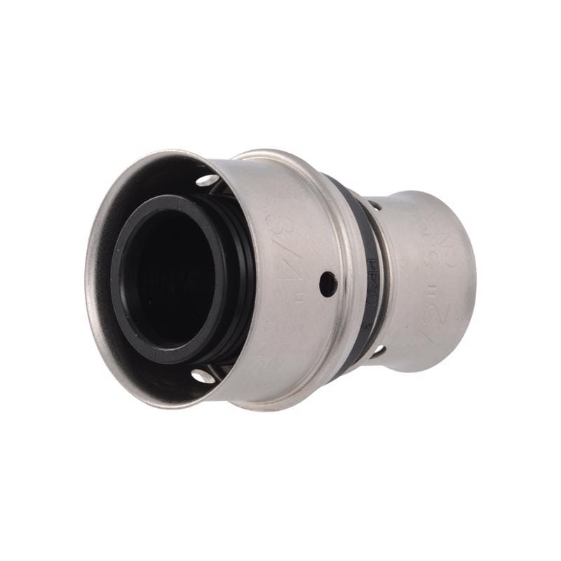 SharkBite UPP058Z PEX Press 3/4 in. Press each X 1/2 in. D Press each Poly Reducing Coupling