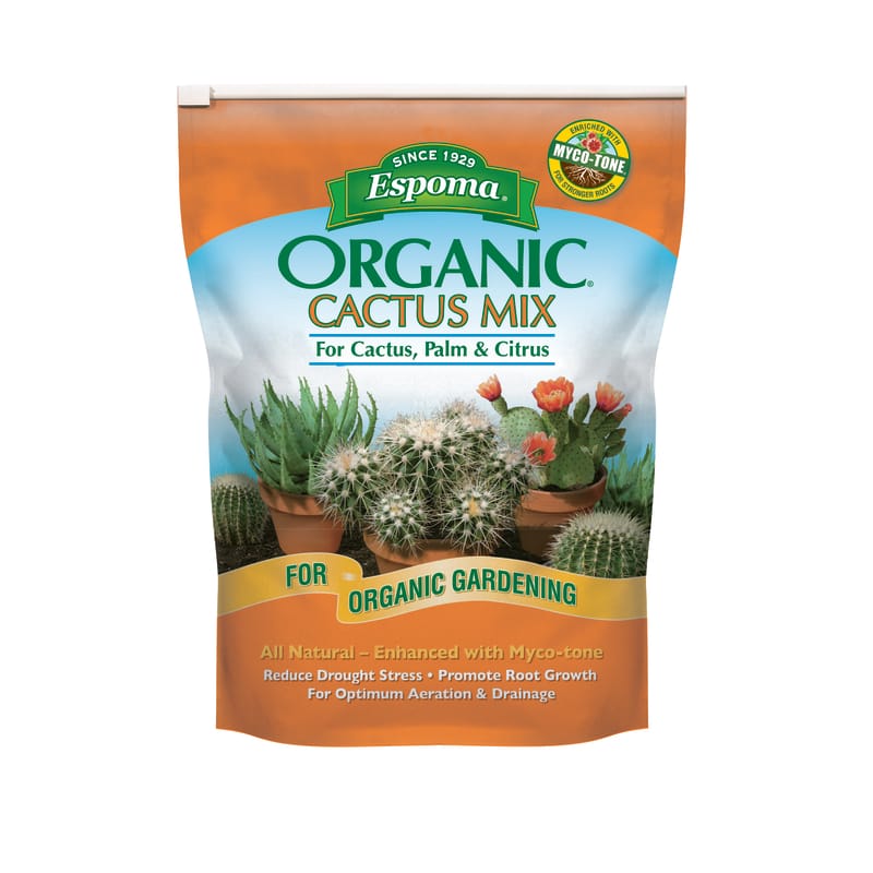 Espoma CA8 Organic Organic Cacti, Citrus and Palm Potting Mix 8 qt
