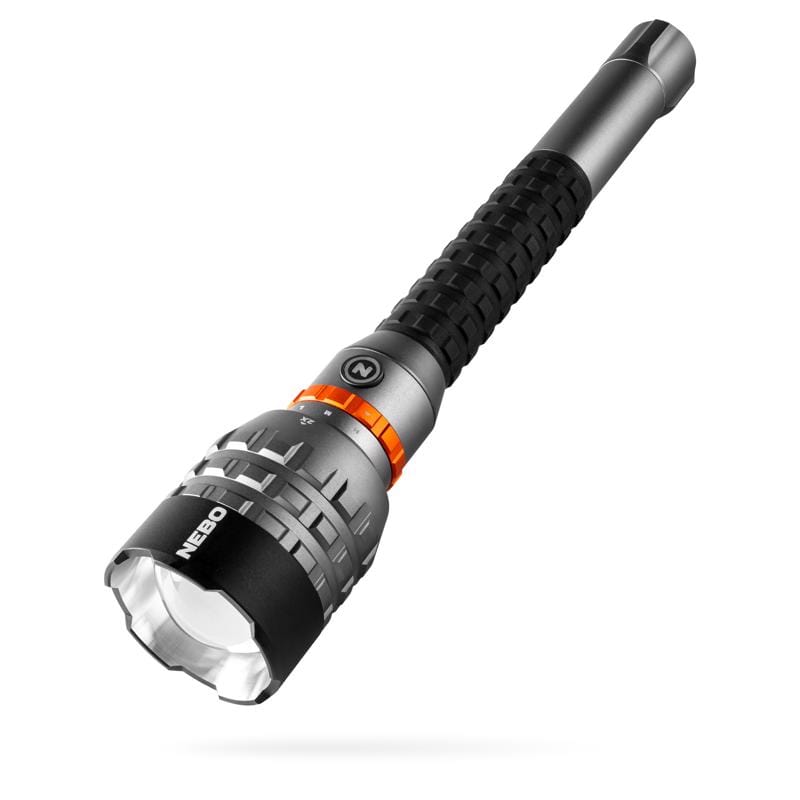 Nebo NEB-FLT-1068 Davinci 18000 lm Black/Gray LED Rechargeable Rechargeable Flashlight 26650 Battery
