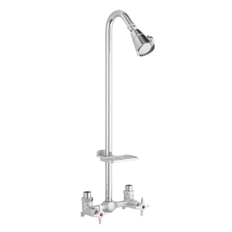 Homewerks 3070-252-CH-BWS 2-Handle Chrome Wall Mount Tub Faucet