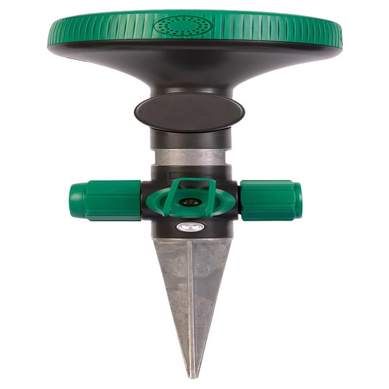 Gilmour 813463-1003 Metal Spike Base 4-Pattern Spot Sprinkler 1250 sq ft 1 pk