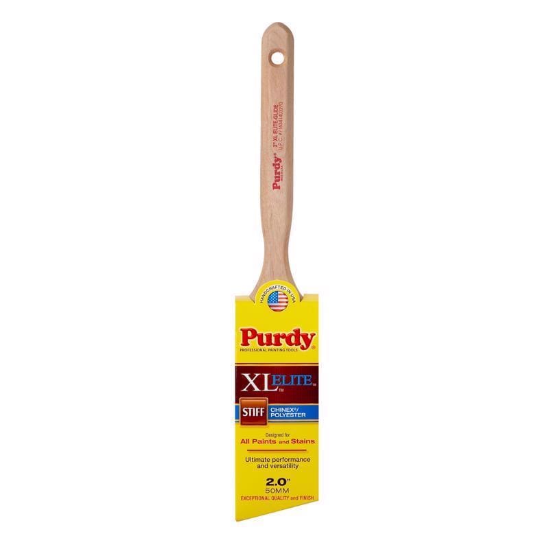 Purdy 144152520 XL Elite Glide 2 in. Stiff Angle Trim Paint Brush