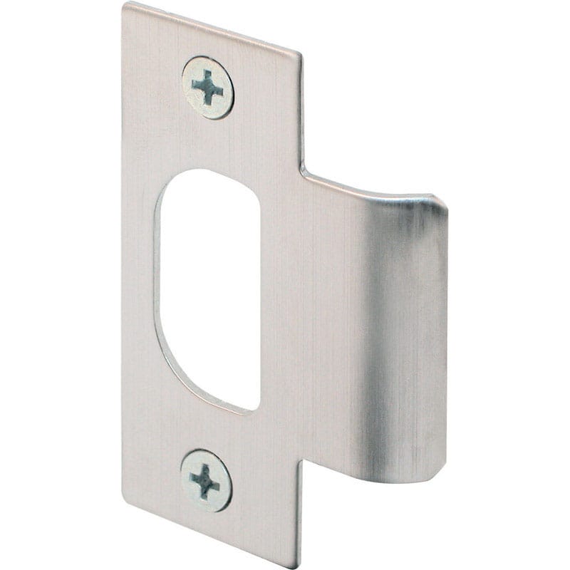 Prime-Line E 2299 2.75 in. H X 2.75 in. L Brushed Stainless Steel Brass T- Strike