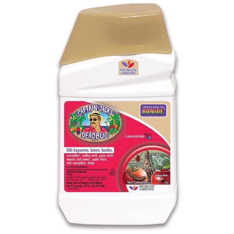 Bonide 2526 Captain Jacks Deadbug Brew Organic Insect Killer Liquid Concentrate 16 oz