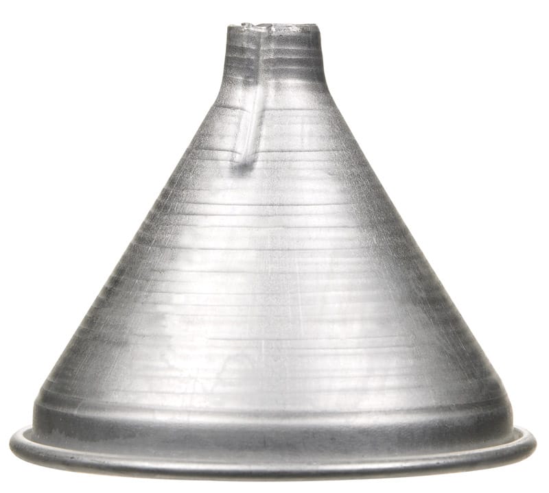 Harold Import 696 Silver Aluminum 2 oz Funnel