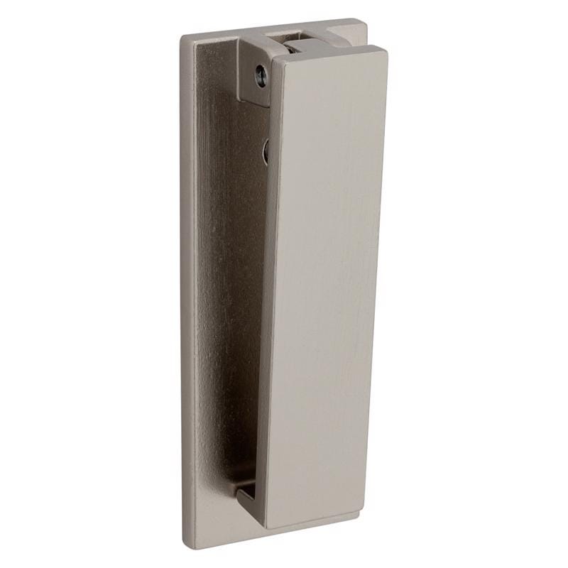 National Hardware N336-704 Reed 4.75 in. L Satin Nickel Aluminum Door Knocker