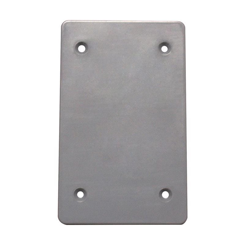 Sigma Engineered Solutions 14150 Rectangle Plastic 1 gang 4.63 in. H X 2.87 in. W Flat Box Cover