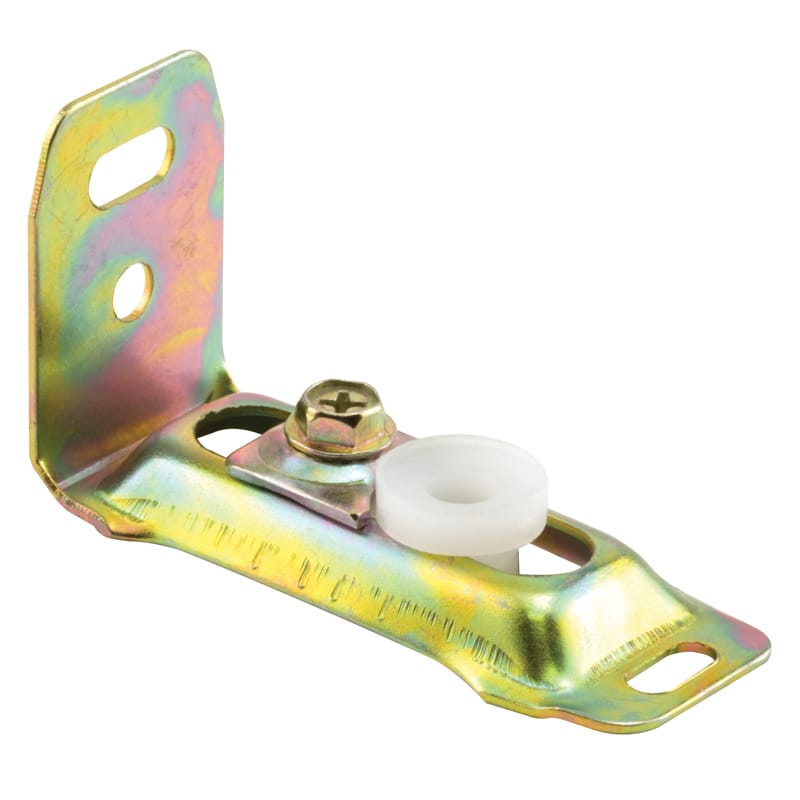 Prime-Line N 6837 0.38 in. D X 2.75 in. L Zinc-Plated Gold Steel Bracket 1 pk