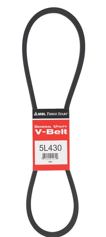 Mitsuboshi 5L430A FHP General Utility V-Belt 0.63 in. W X 43 in. L For Fractional Horsepower Motors