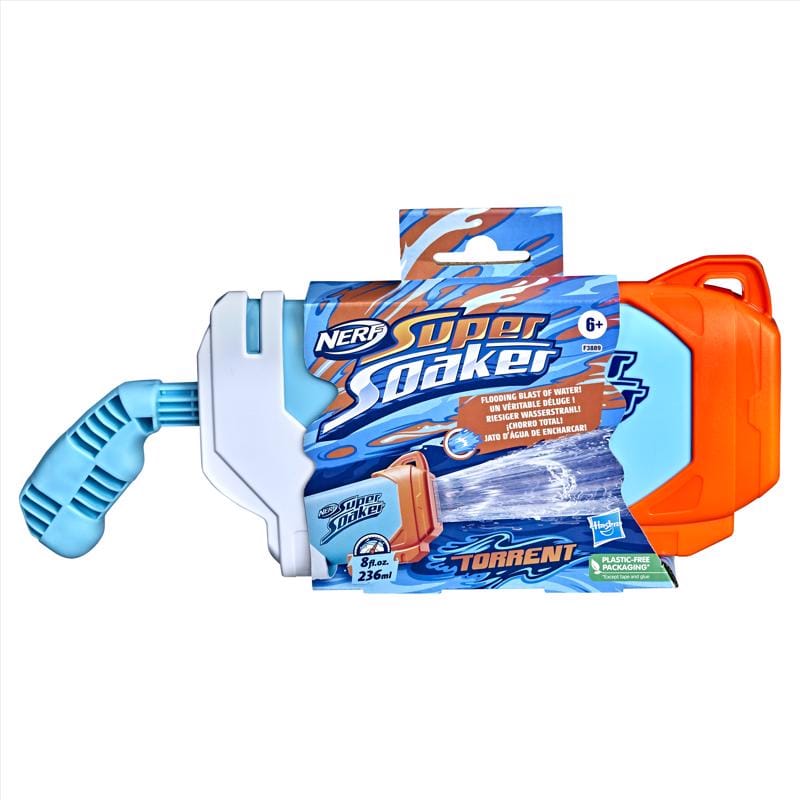 Hasbro HSBF3889 Nerf Super Soaker Torrent Water Blaster Multicolored 8 pc