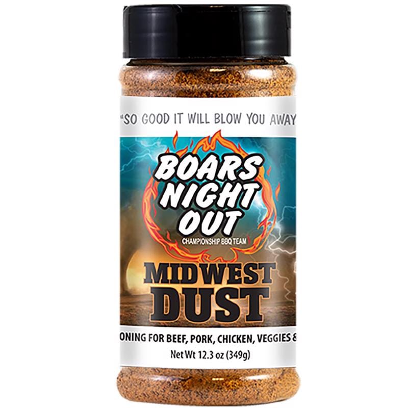 Boars OW86540 Night Out Midwest Dust Bar-B-Q Rub/Seasoning 12.3 oz