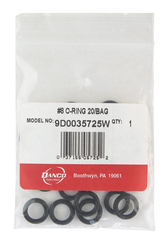 Danco 35725W 9/16 in. D X 3/8 in. D Rubber O-Ring 20 pk