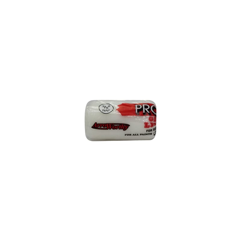 ArroWorthy 4FGL3 0400 Pro-Line Dralon 4 in. W X 3/8 in. Paint Roller Cover 1 pk