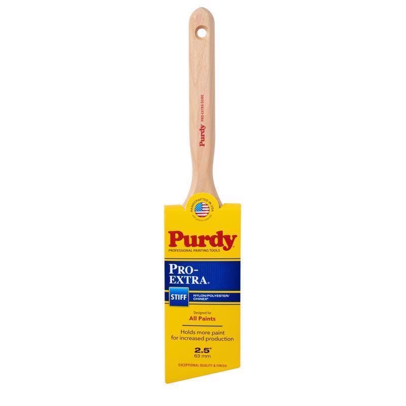 Purdy 144152725 Pro-Extra Glide 2-1/2 in. Stiff Angle Trim Paint Brush