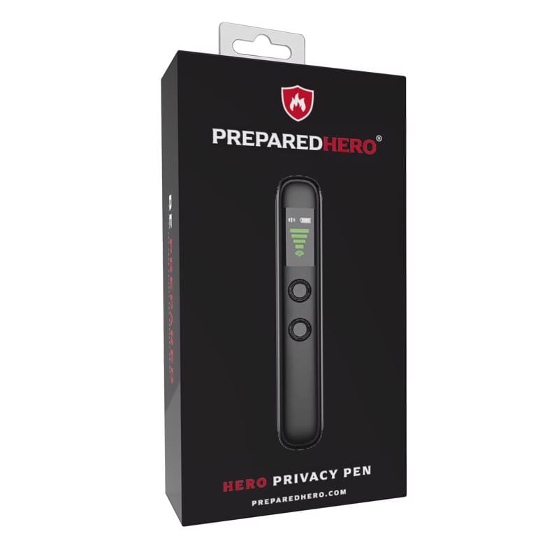Prepared Hero HPPR-V2-1PACK Black Plastic Security Sensor