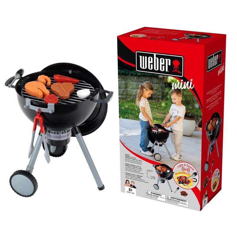 Weber 9400 Theo Klein BBQ Kids Toy Grill Black 12 pc