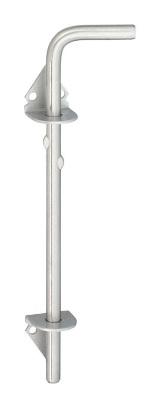 National Hardware N348-516 3.06 in. L Silver Stainless Steel Cane Bolt 1 pk