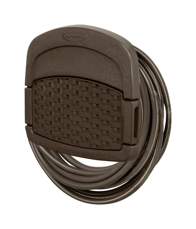 Suncast CPLDHW150 Hose Hangout 150 ft. Brown Wall Mounted Hose Hanger