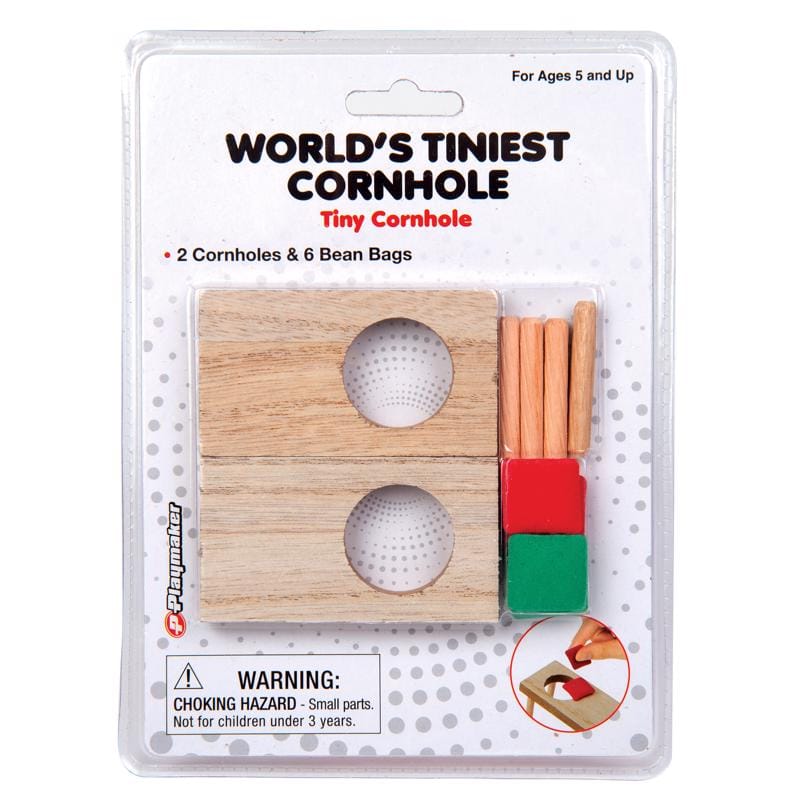 World'S Tiniest 10569 Cornhole Game Multicolored 8 pc