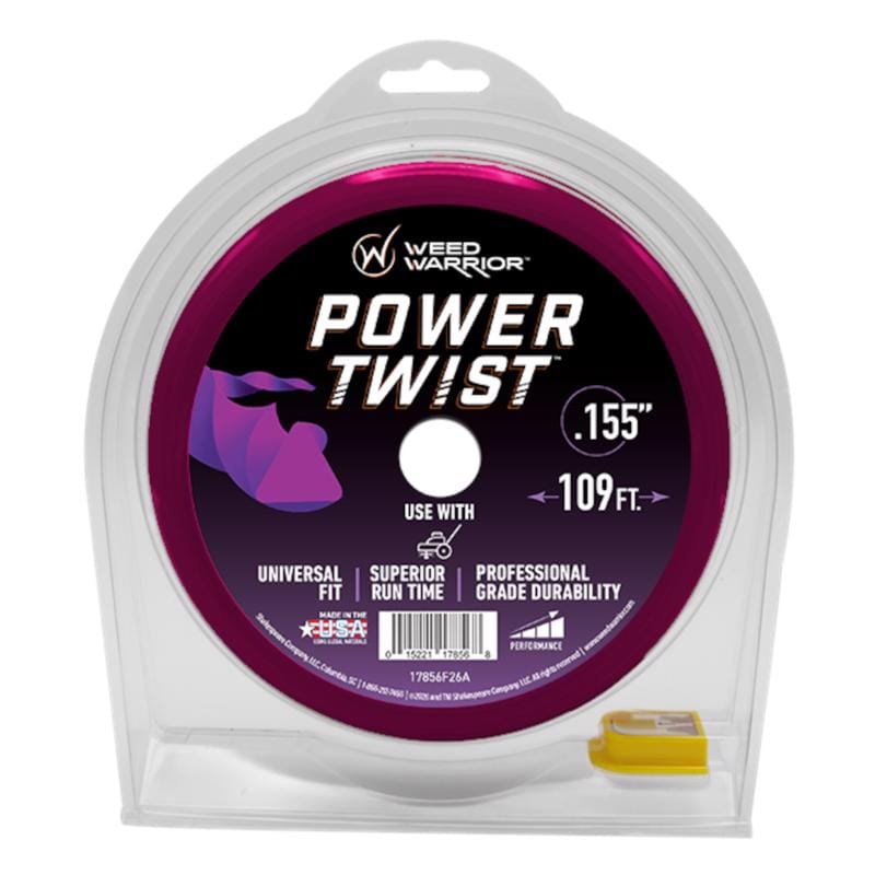 Weed Warrior 17856 .155 in. D X 109 ft. L Trimmer Line