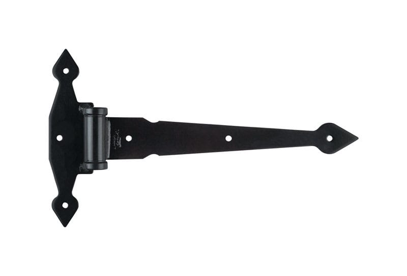 National Hardware N100-053 13 in. L Black Heavy Duty T Hinge 1 pk