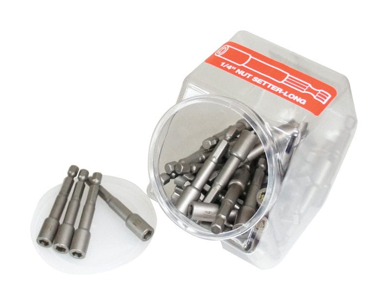 Best Way Tools B84064 1/4 in. X 2 9/16 in. L Steel Magnetic Nut Setter 1 pk