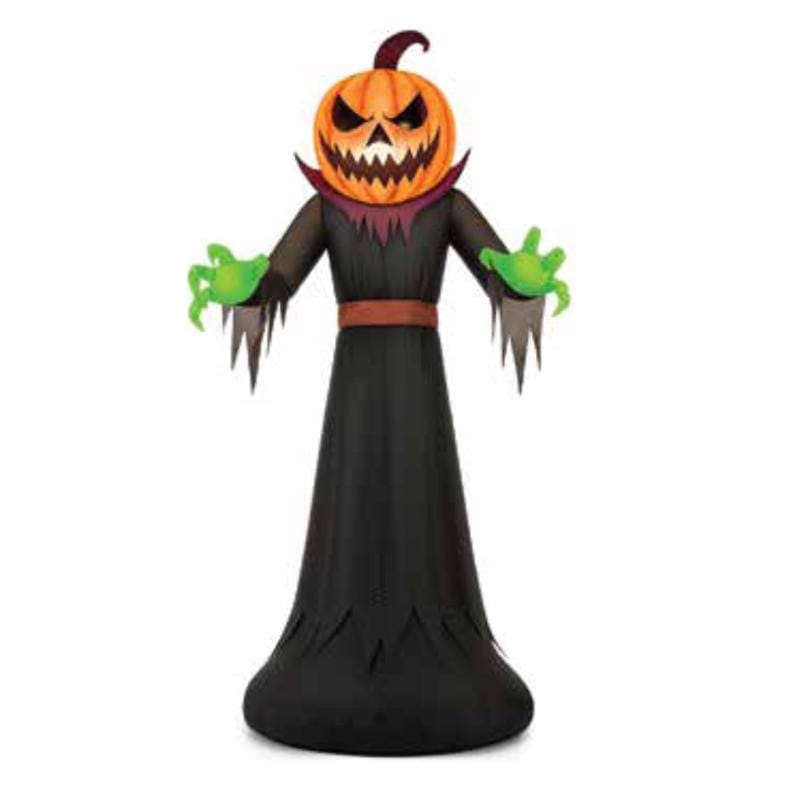 Pamson 94308 12 ft. LED Prelit Lady Lanternshade The Turning Terror Inflatable