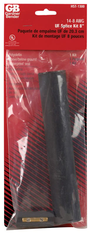 Gardner Bender HST-1300 14-8 Ga. Insulated Wire Splice Kit Black 1 pk