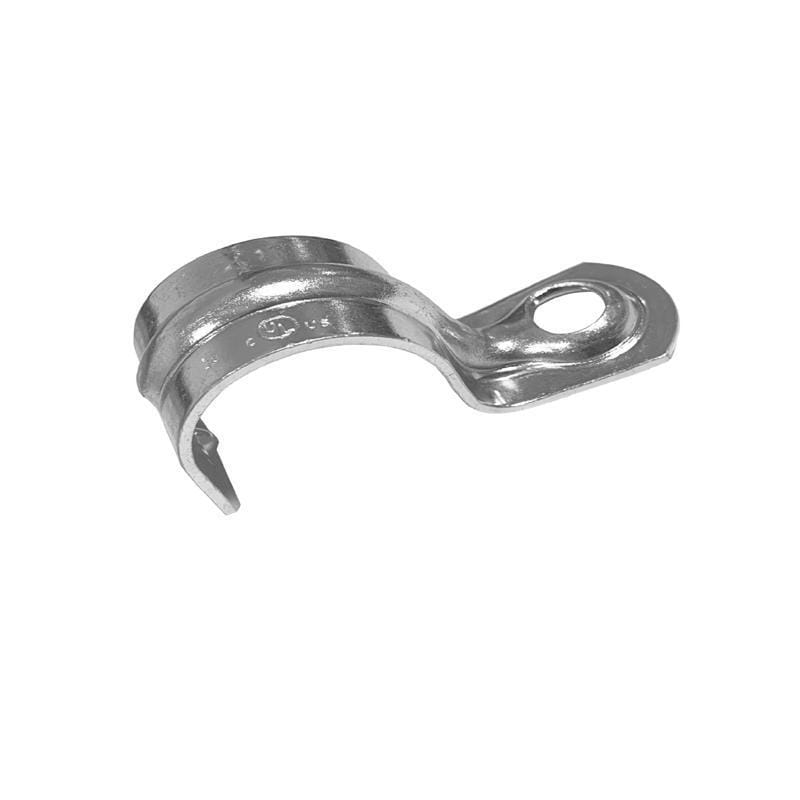 Sigma Engineered Solutions 1902 ProConnex 3/4 in. D Zinc-Plated Steel 1 Hole Strap 50 pk