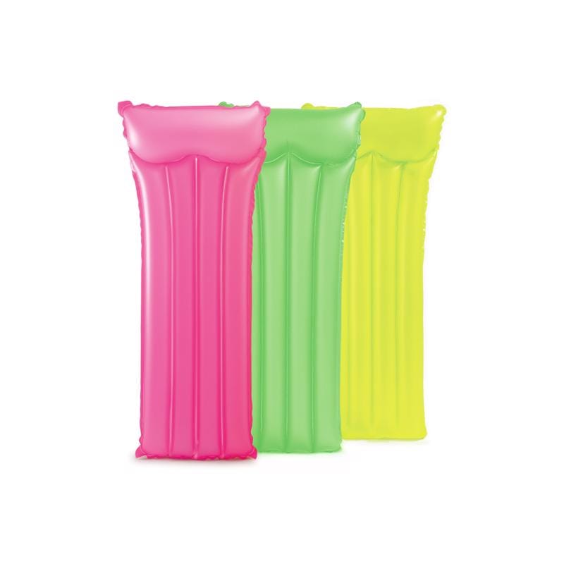 Intex 59717EP Assorted Vinyl Inflatable Neon Frost Pool Float