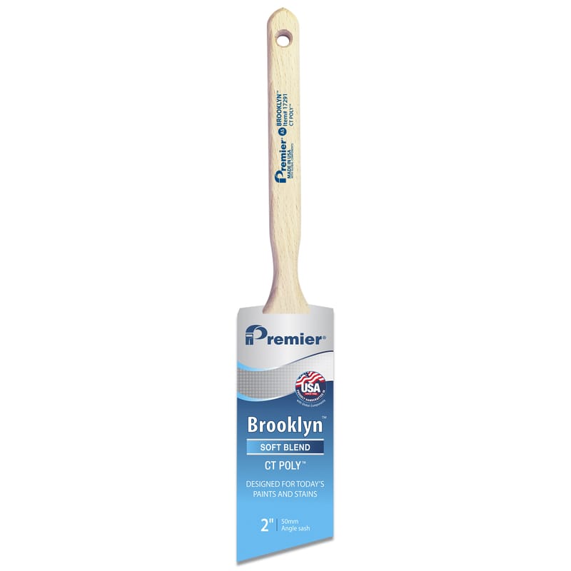 Premier 17291 Brooklyn 2 in. Soft Angle Paint Brush