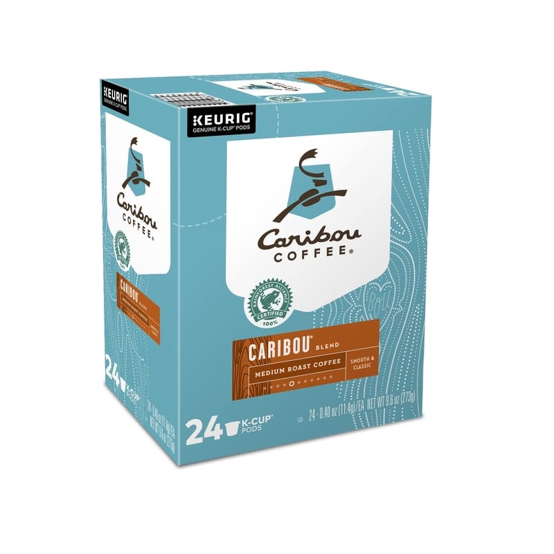 Keurig 5000330135 Caribou Medium Roast Coffee K-Cups 24 pk