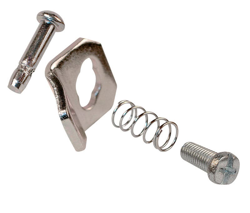 Prime-Line K5034 Zinc-Plated Silver Steel Pneumatic Closer Repair Kit