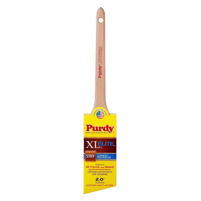 Purdy 144080520 XL Elite Dale 2 in. Stiff Angle Trim Paint Brush