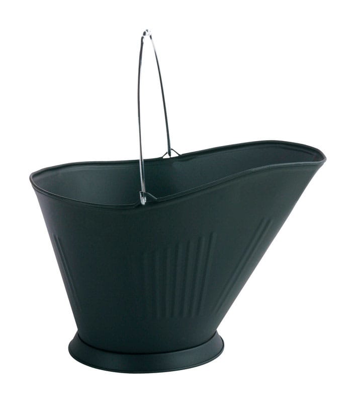 Panacea 15341 Black Matte Steel Coal Hod