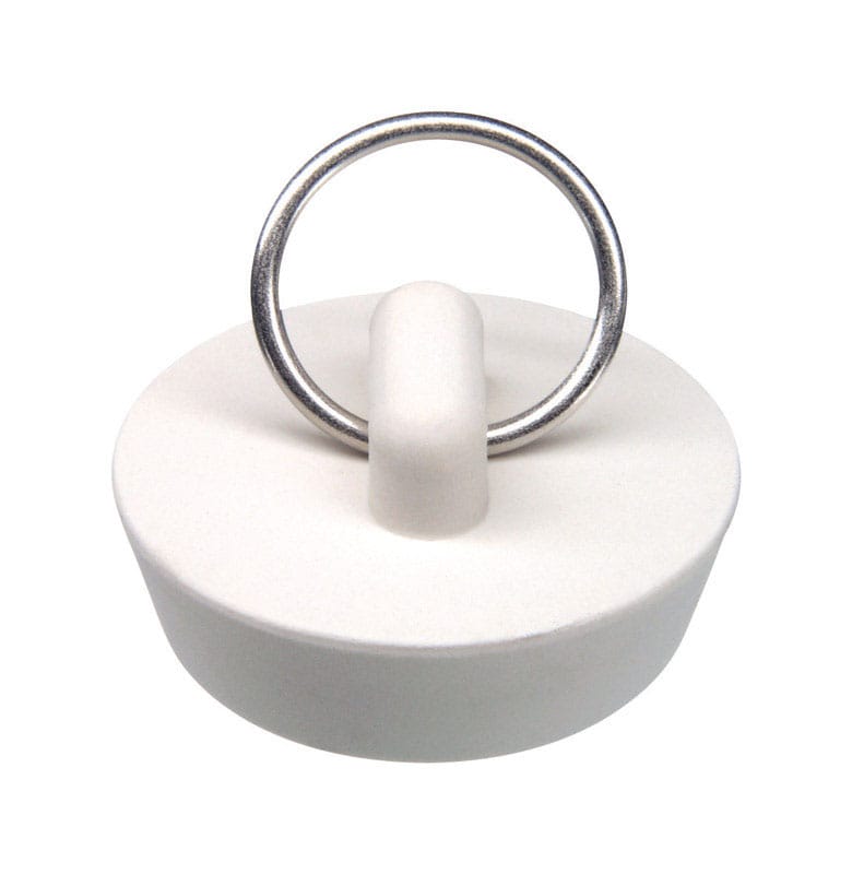 Danco 9D00080225 1-1/4 in. White Rubber Sink Stopper