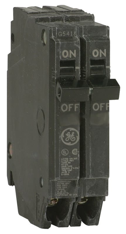 Ge THQP220 Q-Line 20 amps Standard 2-Pole Circuit Breaker