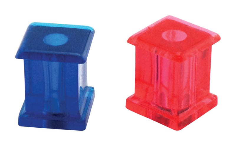 Magnet Source 07511 .625 in. L X .5 in. W Assorted Magnetic Push Pins 10 pc