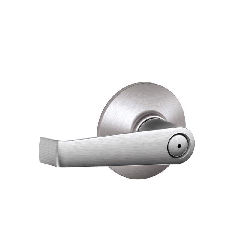 Schlage F40CSVELA626 Elan Satin Chrome Privacy Lockset 1-3/4 in.
