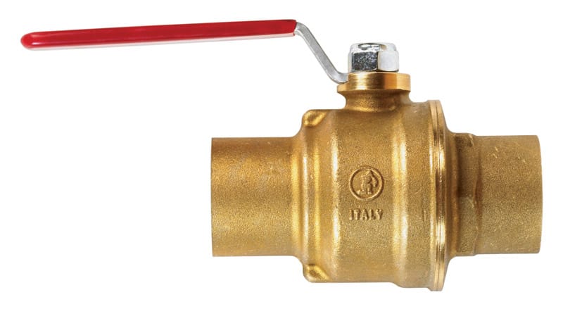 B&K 107-847NL ProLine 1-1/2 in. Brass Sweat Ball Valve Full Port Lever