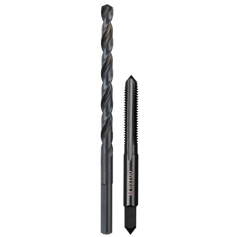 Milwaukee 49-57-5536 Metric M6x1.00 mm Plug Tap & #9 Drill Bit