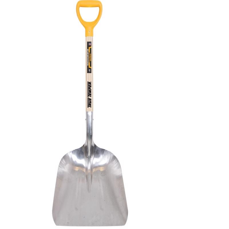 True Temper 2681200 46.13 in. Aluminum Scoop Wood Handle