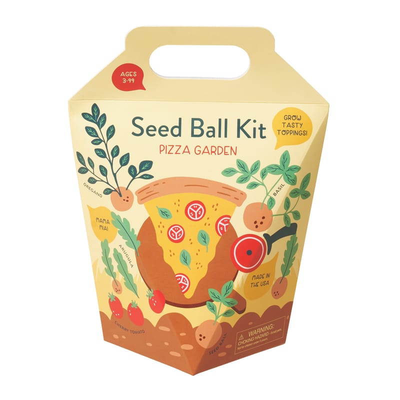 Modern Sprout MS-DY-1001 Pizza Garden Assorted Herbs Seed Starter Kit 1 pk