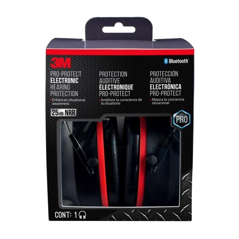 3M 90545H1-DC-PS Elec Hearing Prtctr 25Db
