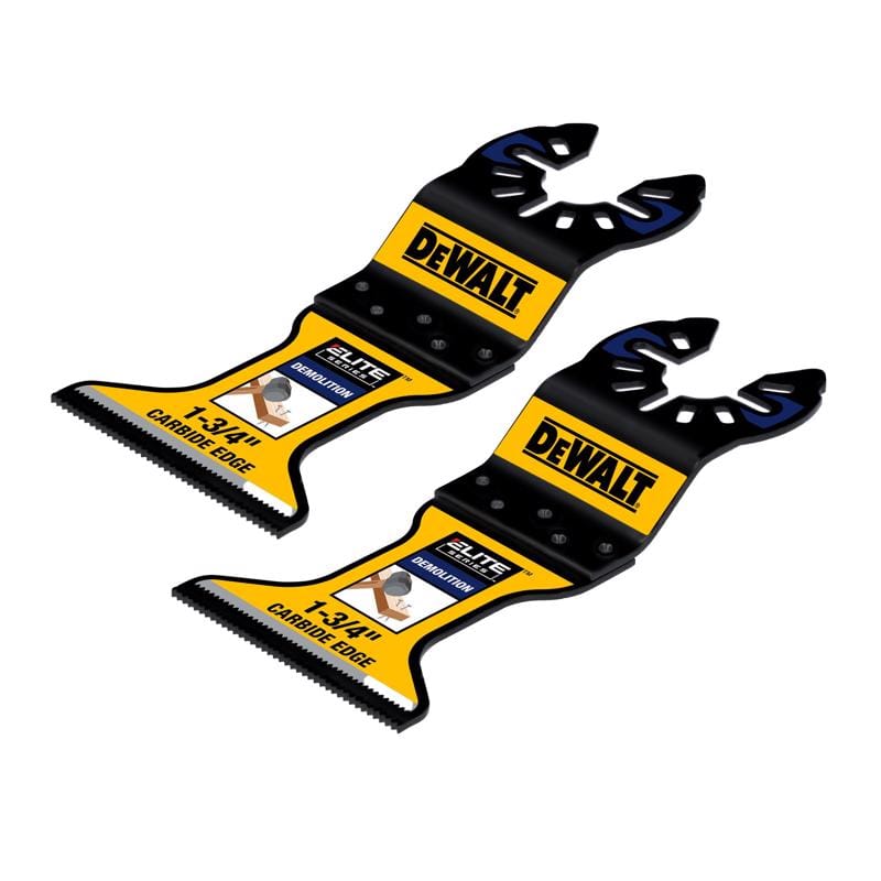 Dewalt DWA4253-2 Elite Series 1-3/4 in. Carbide Demolition Oscillating Blade 2 pc
