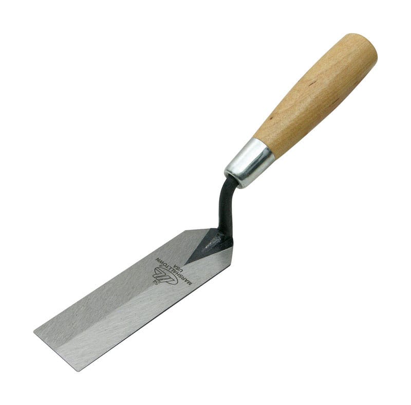 Marshalltown 11204 1-1/2 in. W X 5 in. L High Carbon Steel Margin Trowel